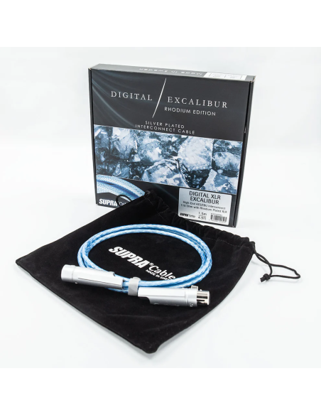 Supra Digital XLR Excalibur RHODIUM