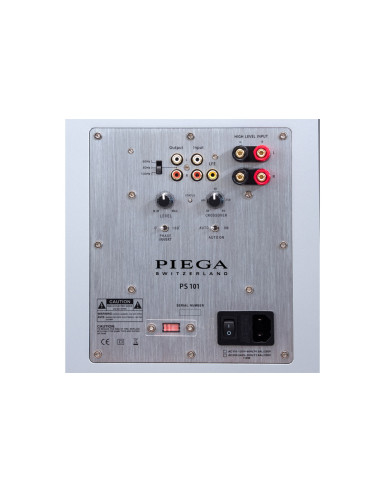 Piega PS101 black anodized aluminium
