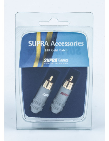 SUPRA RCA-6SC PLUG PAIR