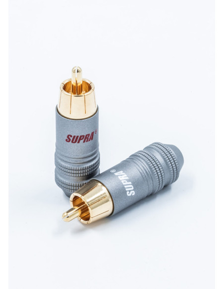 SUPRA RCA-6SC PLUG PAIR