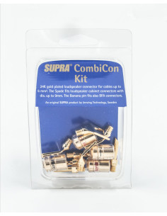 SUPRA CombiCon Kit RED/BLACK 2+2PAIRS 2