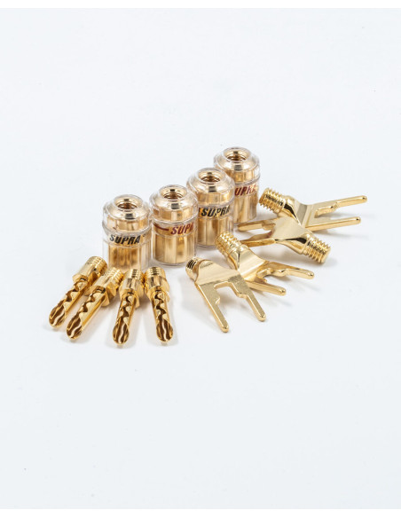 SUPRA CombiCon Kit RED/BLACK 2+2PAIRS