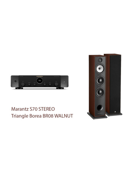 Marantz S70 STEREO + Triangle Borea BR08