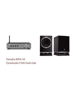 Yamaha WXA-50 + Fyneaudio F500 Dark Oak