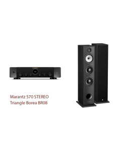 Marantz S70 STEREO + Triangle Borea BR08 (Black)