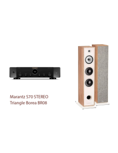 Marantz S70 STEREO + Triangle Borea BR08 (Light Oak)