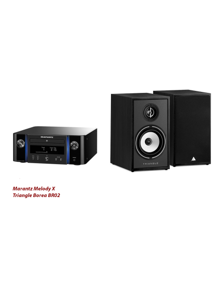 Marantz Melody X (M-CR612) + Triangle BR02