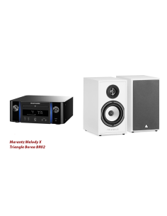 Marantz Melody X (M-CR612) + Triangle BR02 White