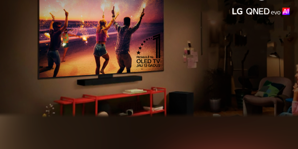 Pērc LG OLED un saņem 50% atlaidi LG Soundbar!