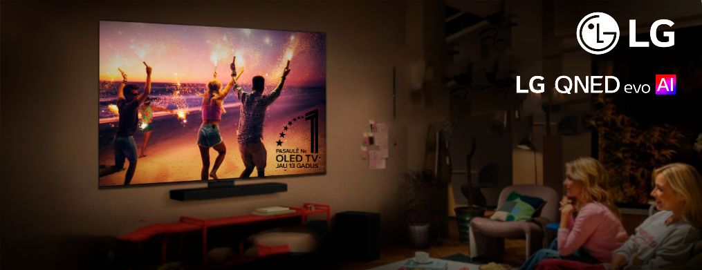 Pērc LG OLED un saņem 50% atlaidi LG Soundbar!